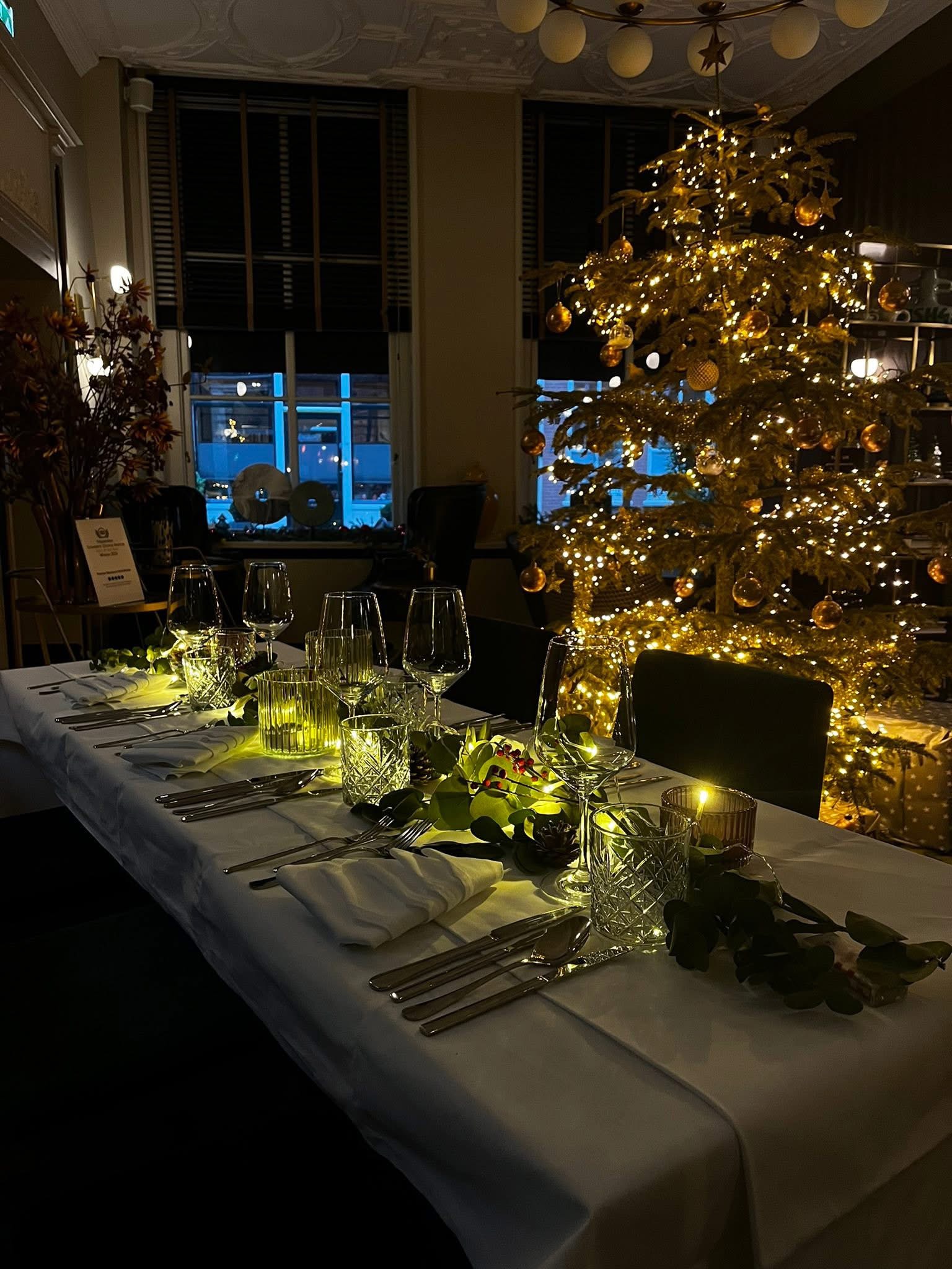 Kerstlunch en diner 1e kerstdag