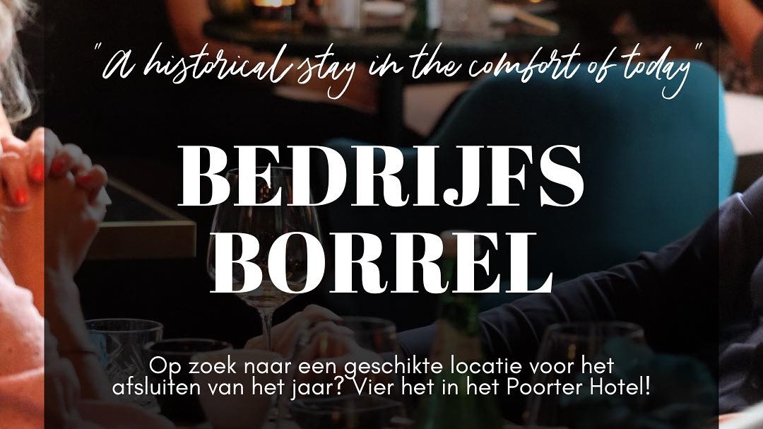 Locatie voor een bedrijfsborrel?